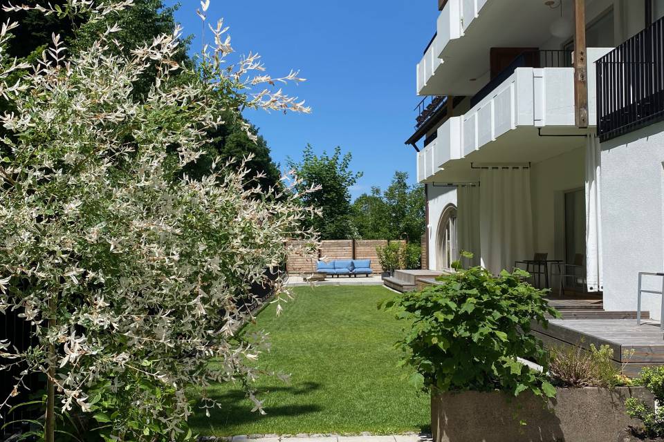 spa terrasse: durchatmen in der natur - Hotel Schloßmühle